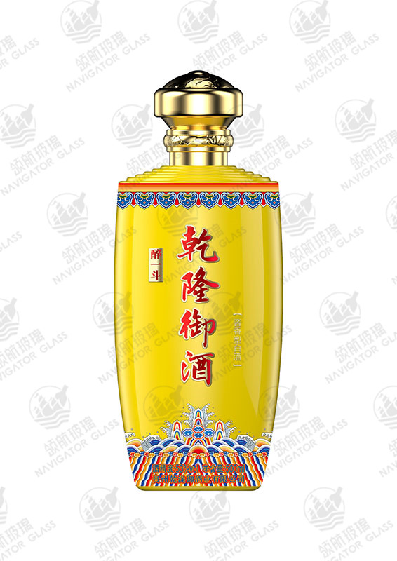 新款噴涂酒瓶-325
